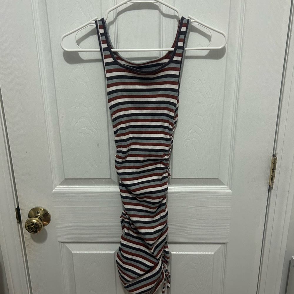 Striped Sleeveless Dress